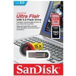 Sandisk Ultra Flair 128GB USB 3.0 Stick Black