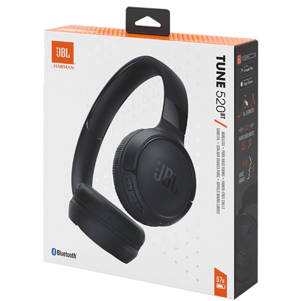 JBL Tune T520BT Ασύρματα Bluetooth Ακουστικά Black