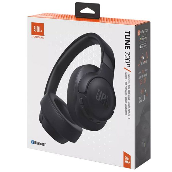 JBL Tune 720BT Ασύρματα/Ενσύρματα Ακουστικά Black