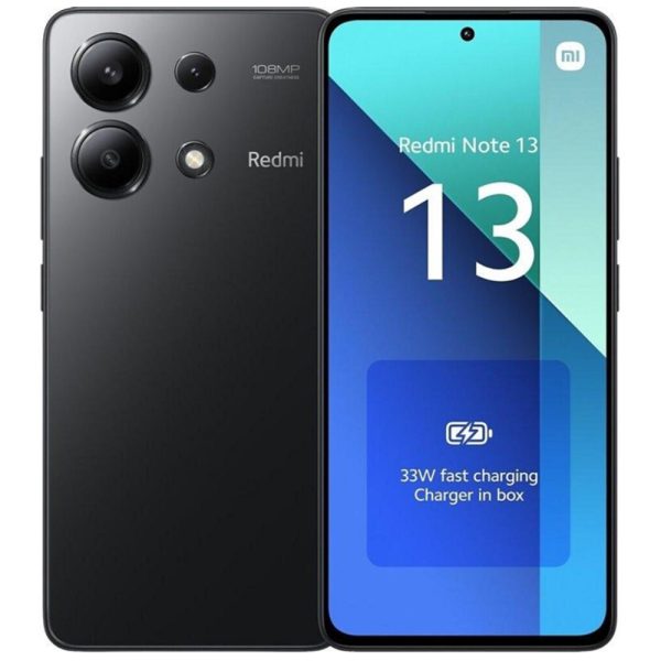 Xiaomi Redmi Note 13 4G 8/256GB Dual Sim Midnight Black Global Edition