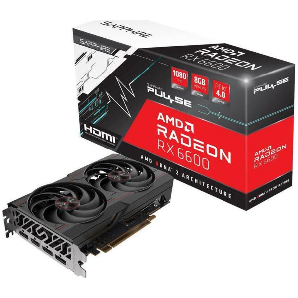 Sapphire Radeon RX 6600 8GB GDDR6 Pulse Κάρτα Γραφικών