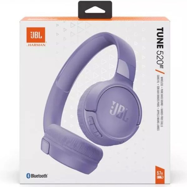 JBL Tune 520BT Ασύρματα Bluetooth Ακουστικά Purple
