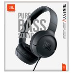 JBL Tune 500 Ενσύρματα Ακουστικά Black