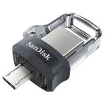 Sandisk Ultra Dual 128GB USB 3.0 SSD Stick με σύνδεση USB-A & micro USB-B - Image 2