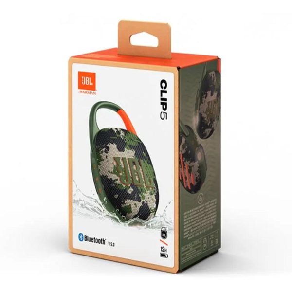 JBL Clip 5 Wireless Bluetooth Speaker Squad
