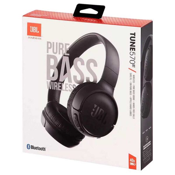 JBL Tune 570BT Ασύρματα Bluetooth Ακουστικά Black