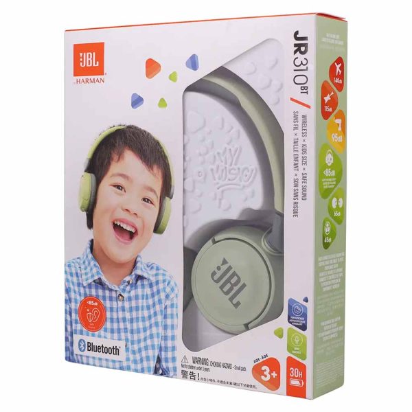 JBL Bluetooth Wireless On-Ear Headphones for Kids Green