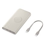 Samsung Powerbank 10000 Mah Wireless Charger Eb-U2510Xuegeu Beige