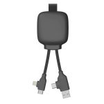 Xoopar Gamma Lite GRS Power Bank 3.000mAh & Multi USB Cable Black