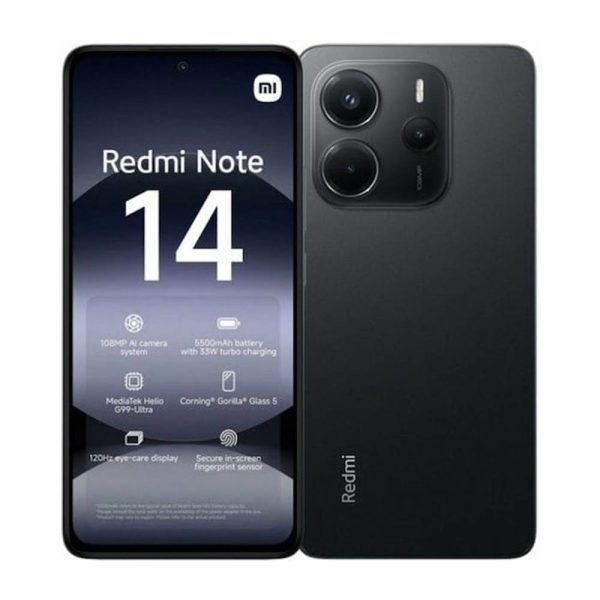 Xiaomi Redmi Note 14 4G NFC 8/256GB Dual Sim Midnight Black Global Edition