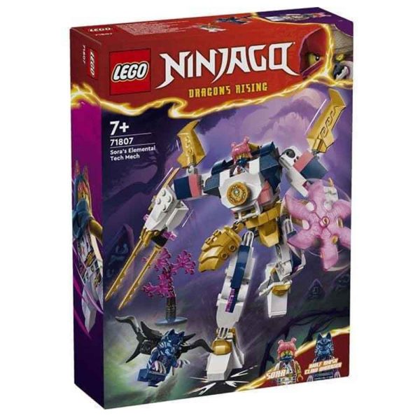 Lego Ninjago Sora's Elemental Tech Mech 71807