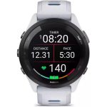 Garmin Forerunner 265 46mm Αδιάβροχο Smartwatch με Παλμογράφο Whitestone/Tidal Blue