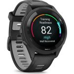 Garmin Forerunner 265 46mm Αδιάβροχο Smartwatch με Παλμογράφο Black/Powder Gray - Image 2