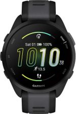 Garmin Forerunner 165 43mm Αδιάβροχο Smartwatch με Παλμογράφο Black/Slate Gray